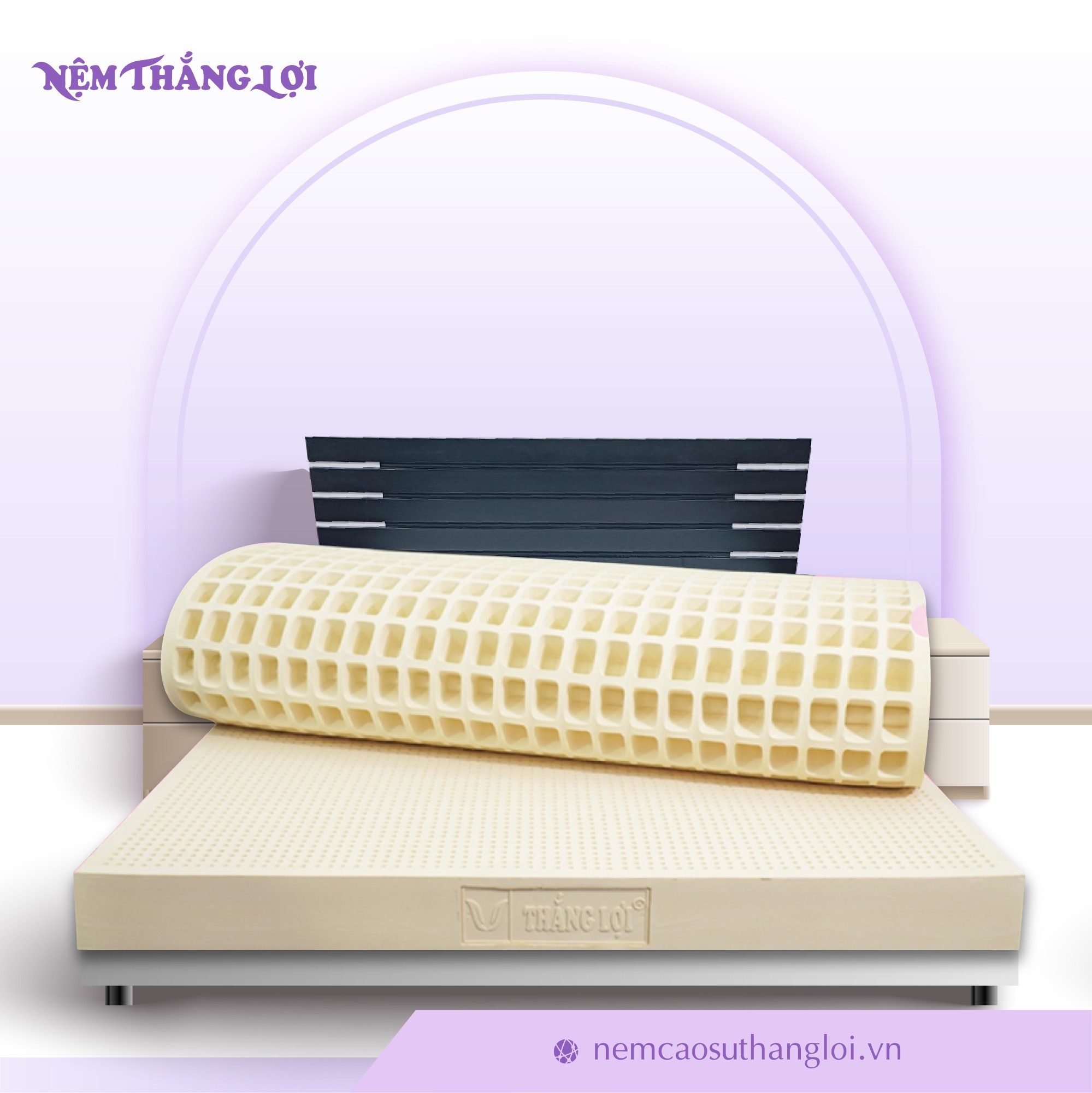 NỆM CAO SU THIÊN NHIÊN 100% SISI - ADVANCED