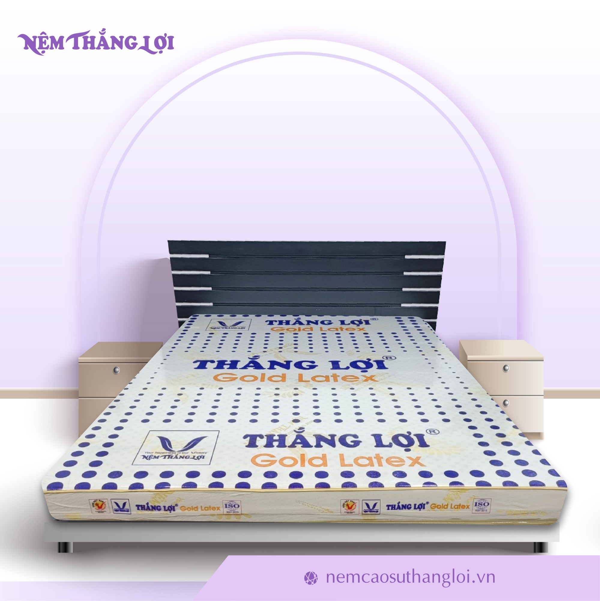 NỆM CAO SU GOLD LATEX