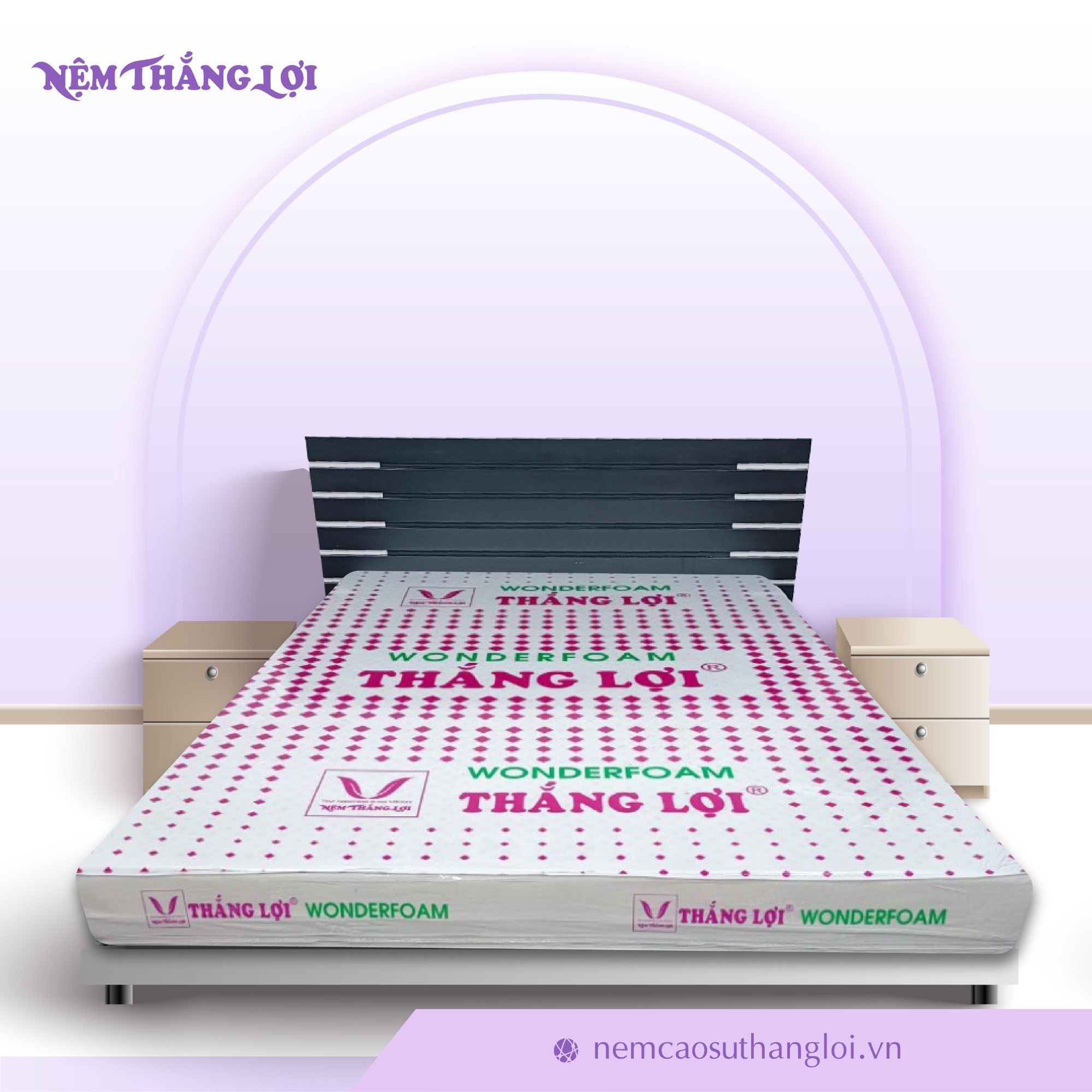 NỆM CAO SU WONDERFOAM THẮNG LỢI