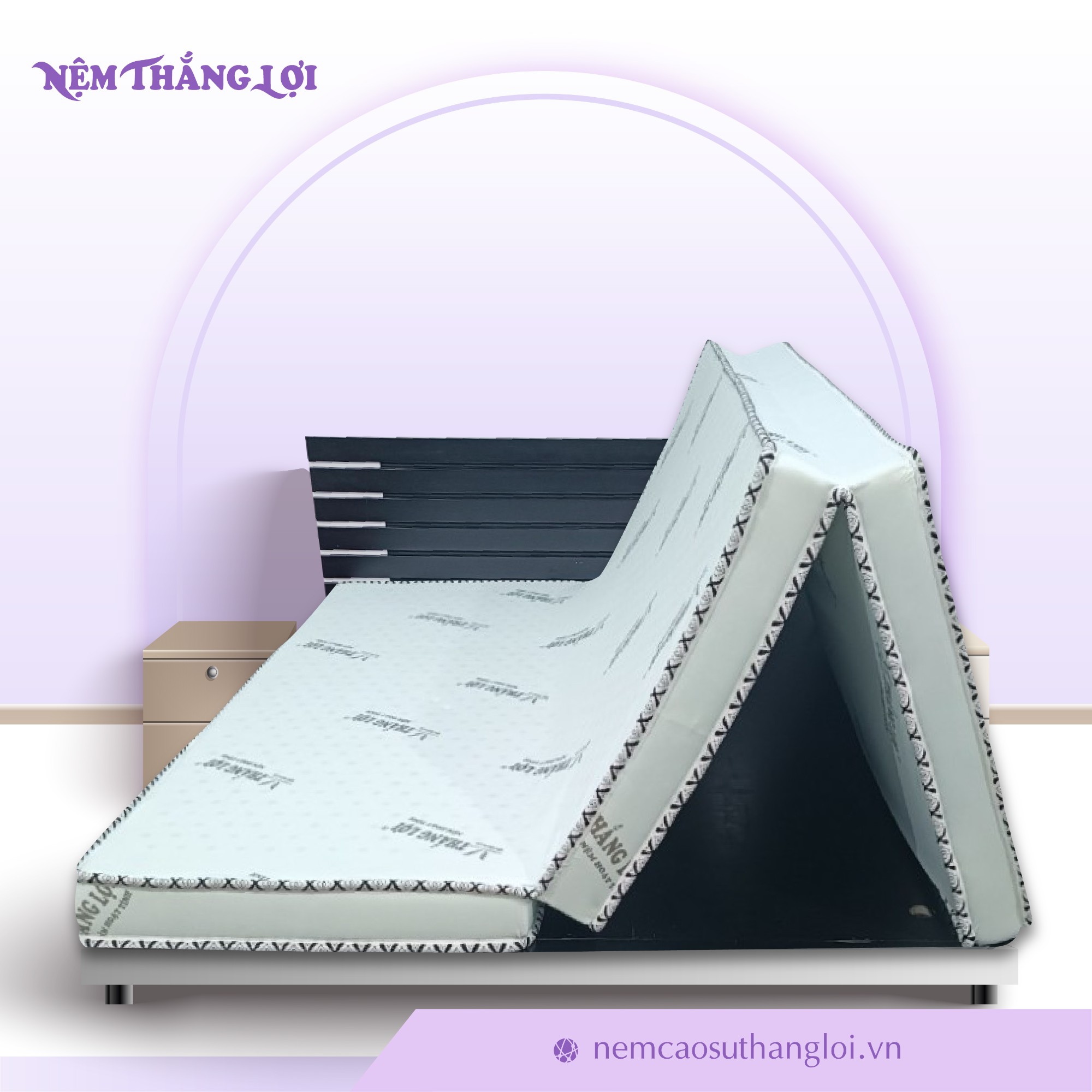 NỆM CAO SU HOẠT TÍNH THẮNG LỢI GẤP 3