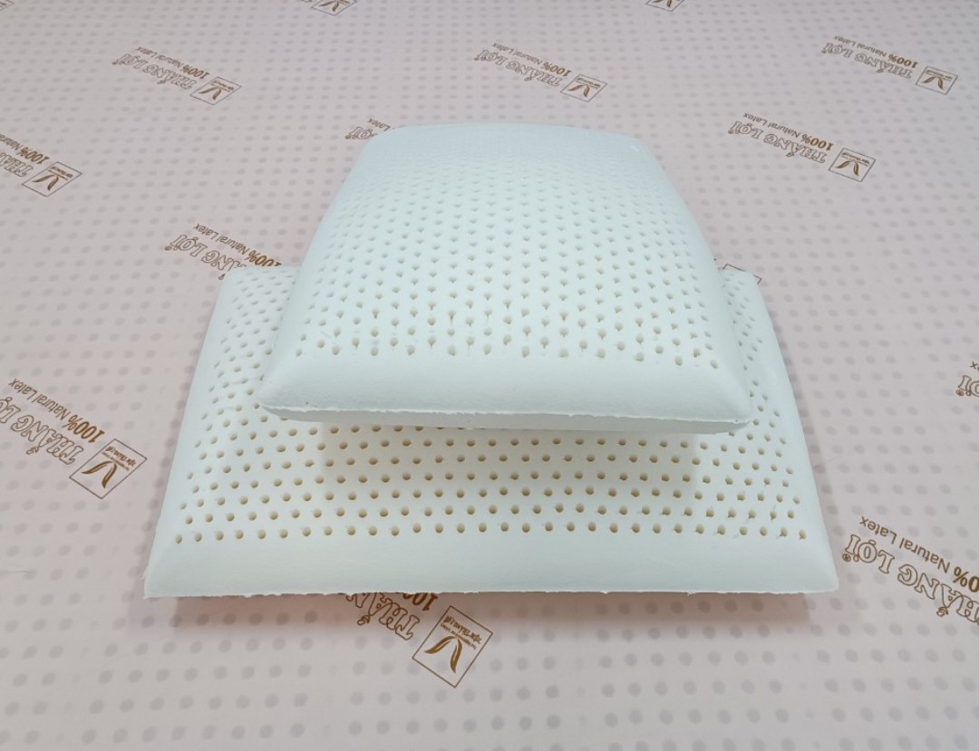 GỐI NẰM OVAL CAO SU THIÊN NHIÊN