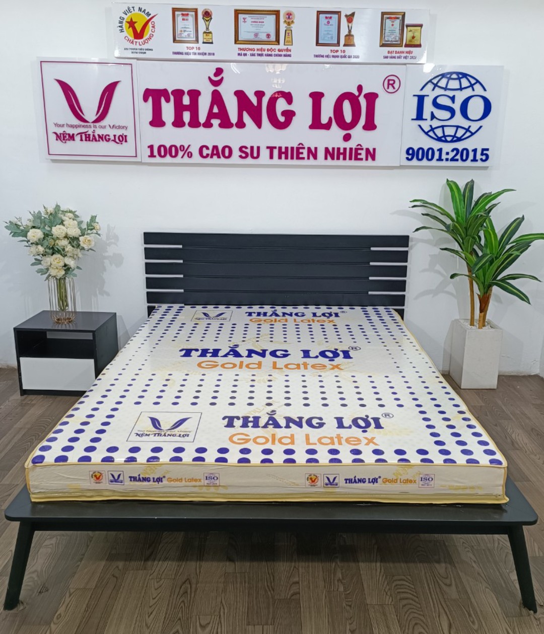 Nệm cao su gold latex